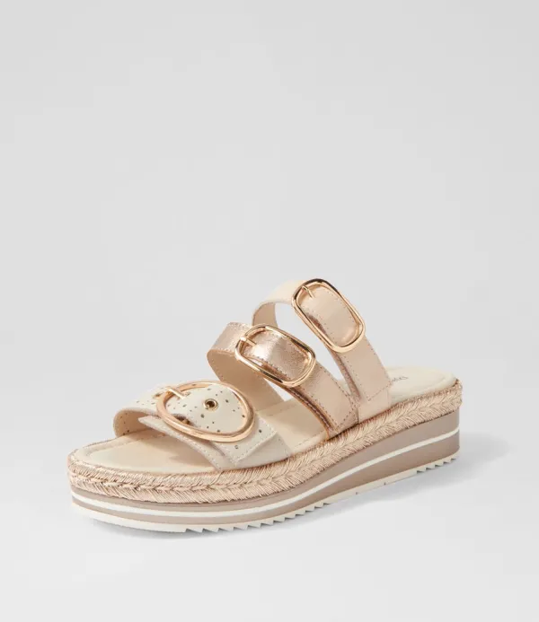 Women DJANGO & JULIETTE Abbas Almond Multi Slides