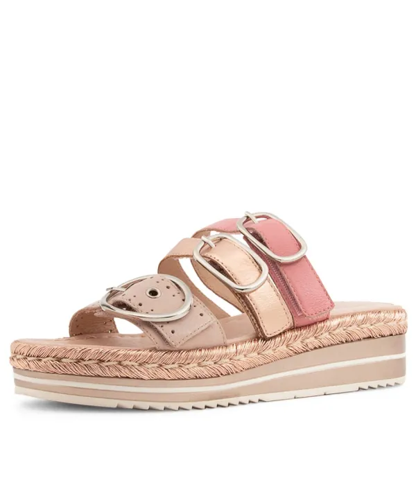 Women DJANGO & JULIETTE Abbas Rose Multi Slides