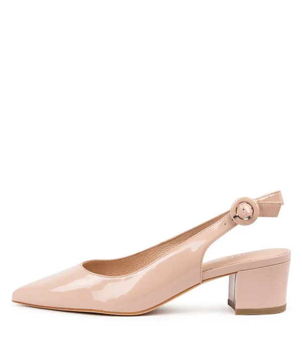 Women TOP END Abigale Nude Patent Leather