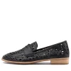 Women DJANGO & JULIETTE Addah Lrg Navy Leather Loafers