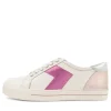 Women ZIERA Aditi W White Fuchsia Multi Sneakers