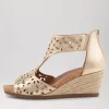 Women SUPERSOFT Albert Platinum Leather Espadrilles