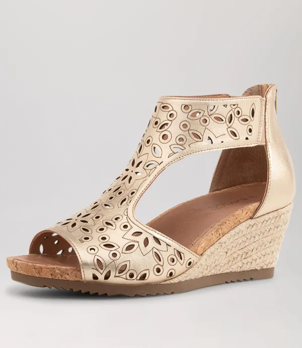 Women SUPERSOFT Albert Platinum Leather Espadrilles
