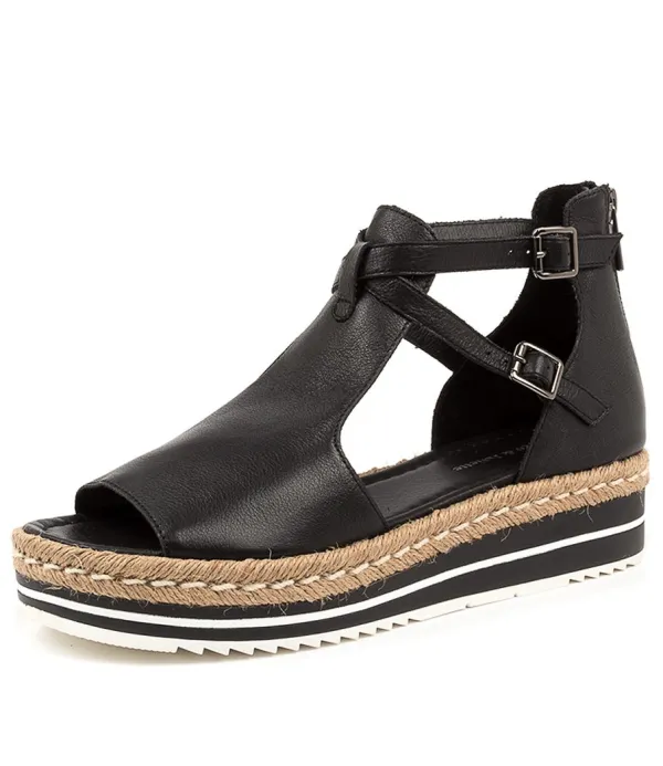Women DJANGO & JULIETTE Alexys Black Leather