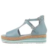 Women DJANGO & JULIETTE Alexys Denim Leather Sandals