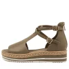 Women DJANGO & JULIETTE Alexys Dk Khaki Leather