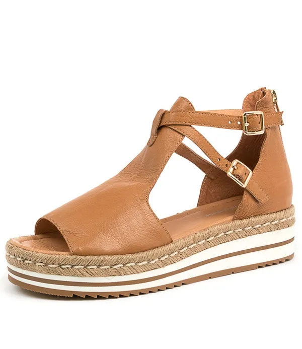 Women DJANGO & JULIETTE Alexys Dk Tan Leather