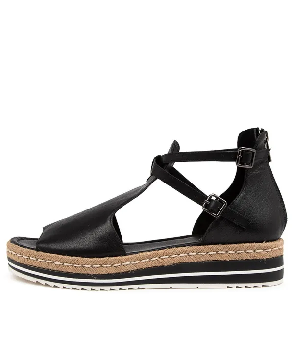 Women DJANGO & JULIETTE Alexys Lrg Black Leather