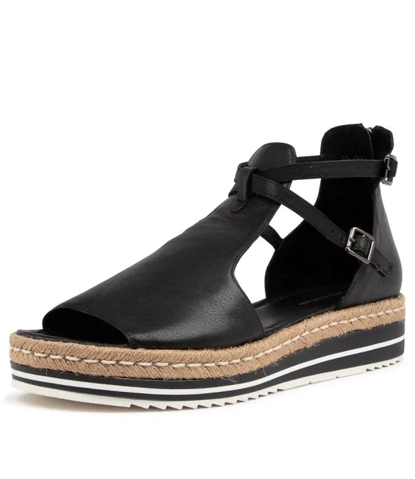 Women DJANGO & JULIETTE Alexys Lrg Black Leather