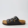 Women GABOR Alfy Schwarz Leather Sandals