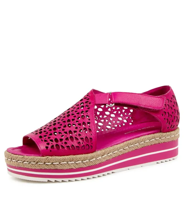 Women DJANGO & JULIETTE Alkiet Dj Fuchsia Leather