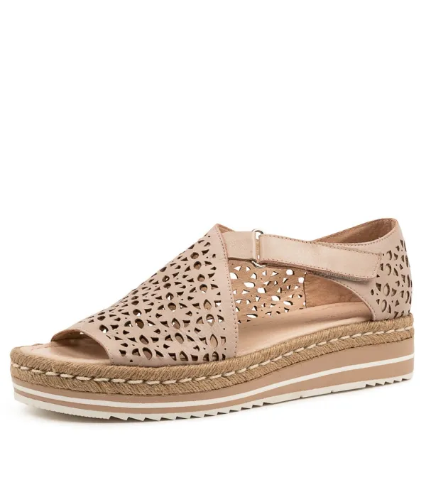 Women DJANGO & JULIETTE Alkiet Lrg Nude Leather