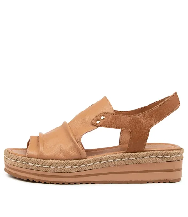 Women DJANGO & JULIETTE Alora Cafe-Dk Tan Leather