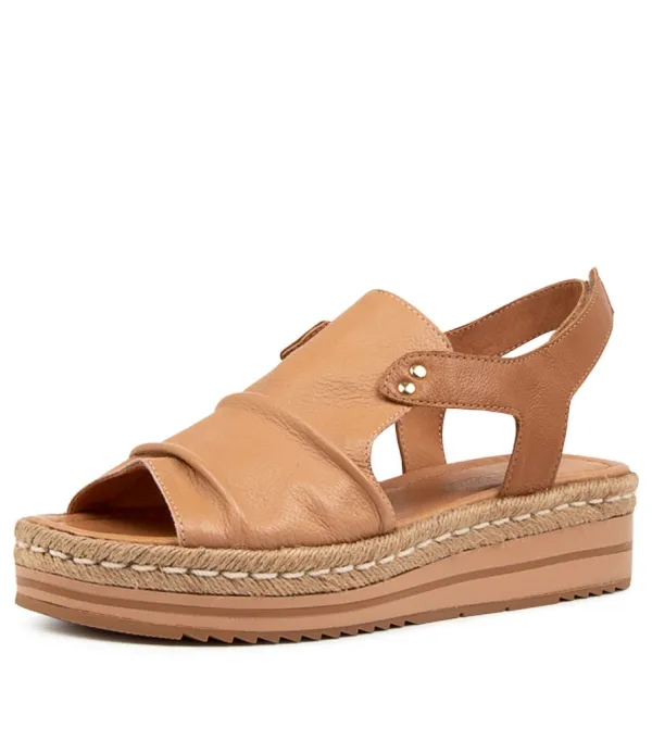 Women DJANGO & JULIETTE Alora Cafe-Dk Tan Leather