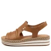 Women DJANGO & JULIETTE Alora Dk Tan Leather