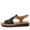 Women DJANGO & JULIETTE Alora Lrg Black-Dk Tan