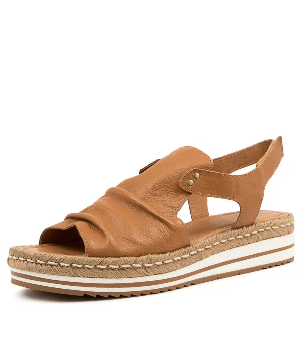 Women DJANGO & JULIETTE Alora Lrg Dk Tan Leather