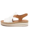 Women DJANGO & JULIETTE Alora White-Dk Tan