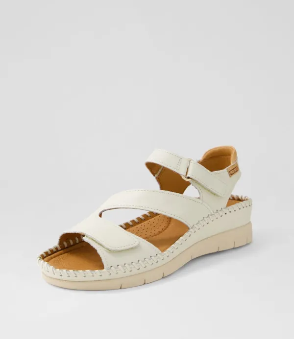 Women PIKOLINOS Altea 31 Nata Leather Sandals