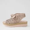 Women DJANGO & JULIETTE Altona Rose Leather Sandals