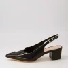 Women TOP END Amedeo Black White Multi Heels