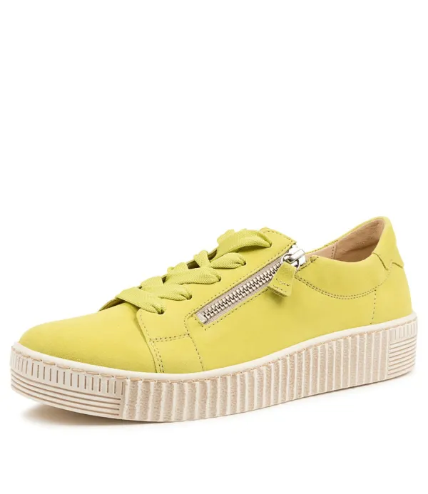 Women GABOR Amelia Lemon Suede