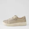 Women GABOR Amelia Muschel Beige Suede Sneakers