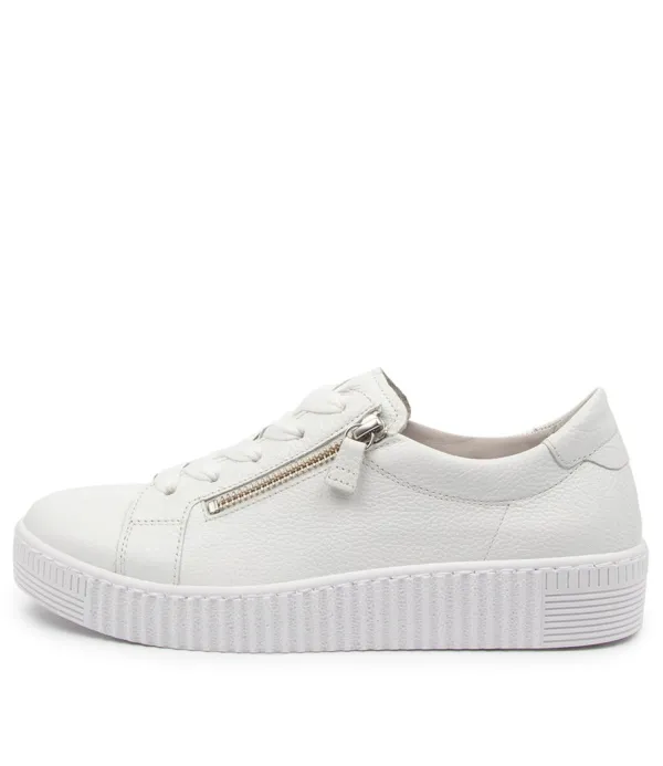 Women GABOR Amelia Weiss Leather