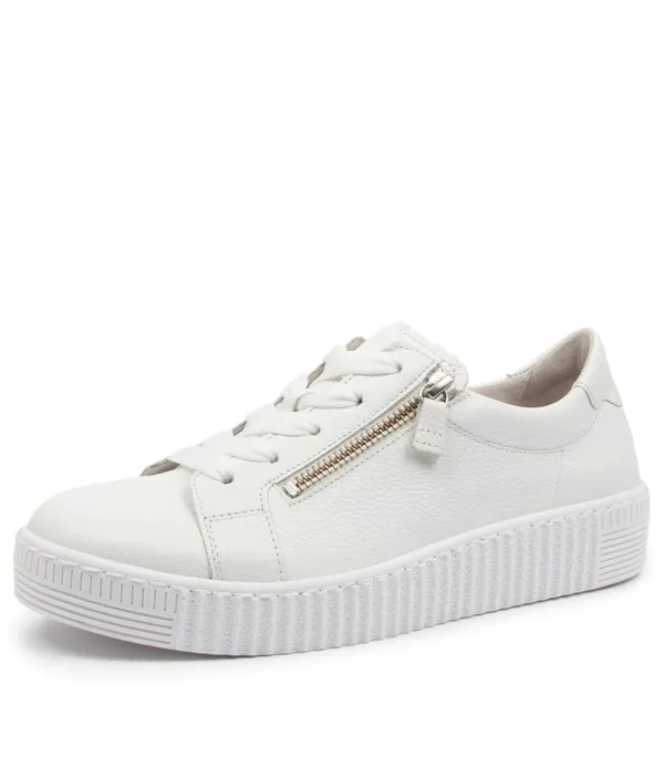 Women GABOR Amelia Weiss Leather