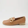 Women DJANGO & JULIETTE Ampard Cappuccino Leather Loafers