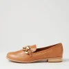 Women DJANGO & JULIETTE Ampard Lrg Tan Leather Loafers