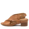 Women ZIERA Annie Xw Tan Leather
