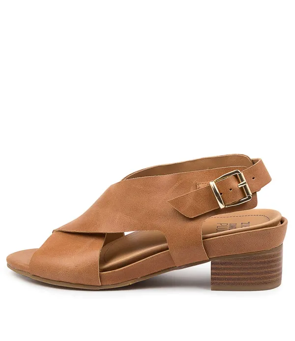 Women ZIERA Annie Xw Tan Leather