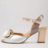 Women ZIERA Antonia W Metallic Multi Leather Sandals