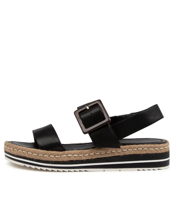 Women DJANGO & JULIETTE Antonio Lrg Blk Leather