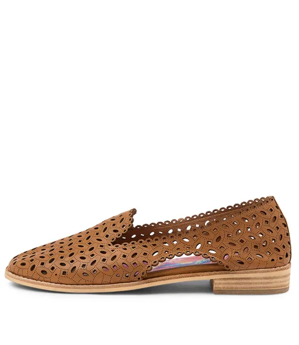 Women DJANGO & JULIETTE Ariala Lrg Dk Tan Leather