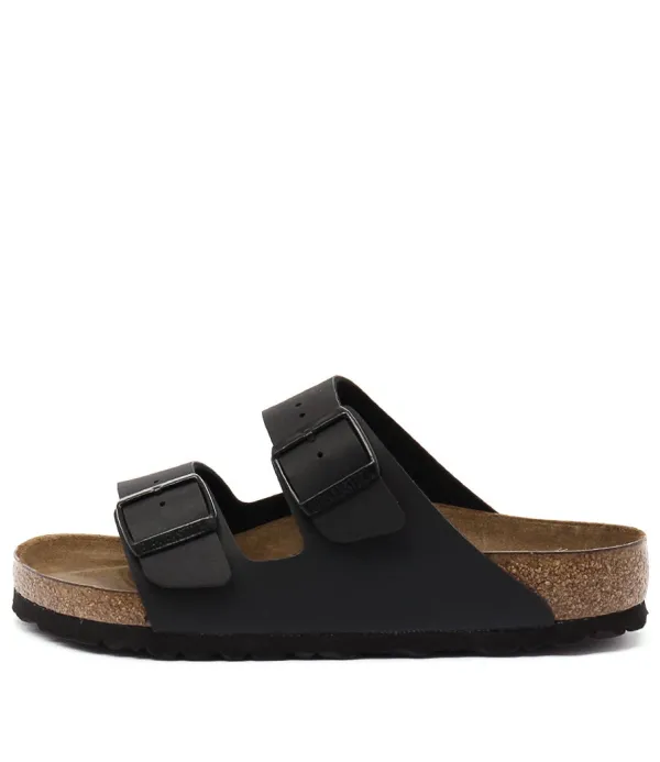 Women BIRKENSTOCK Arizona Black Birkoflor