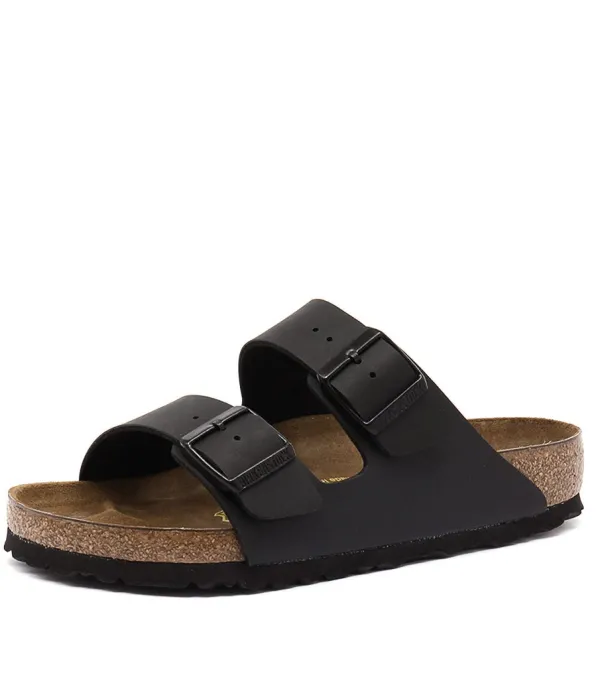 Women BIRKENSTOCK Arizona Black Birkoflor