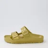 Women BIRKENSTOCK Arizona Eva Glamour Gold Eva Slides