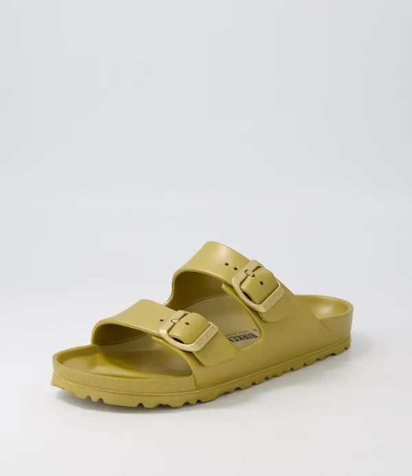 Women BIRKENSTOCK Arizona Eva Glamour Gold Eva Slides