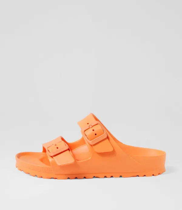 Women BIRKENSTOCK Arizona Eva Papaya Slides