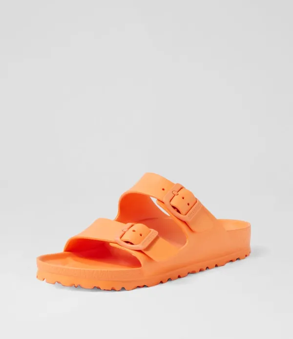 Women BIRKENSTOCK Arizona Eva Papaya Slides