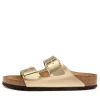 Women BIRKENSTOCK Arizona Gold Birkoflor