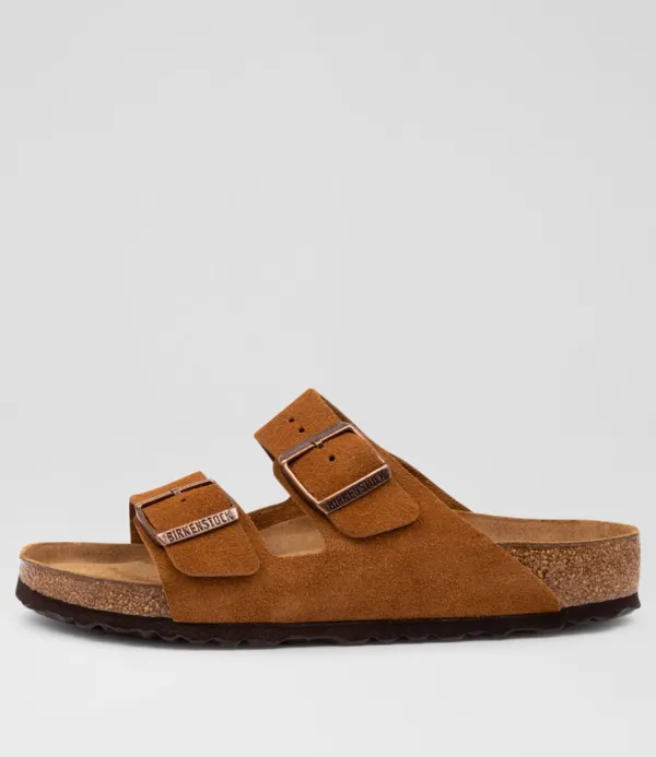 Women BIRKENSTOCK Arizona Sfb Su W Bk Mink Suede