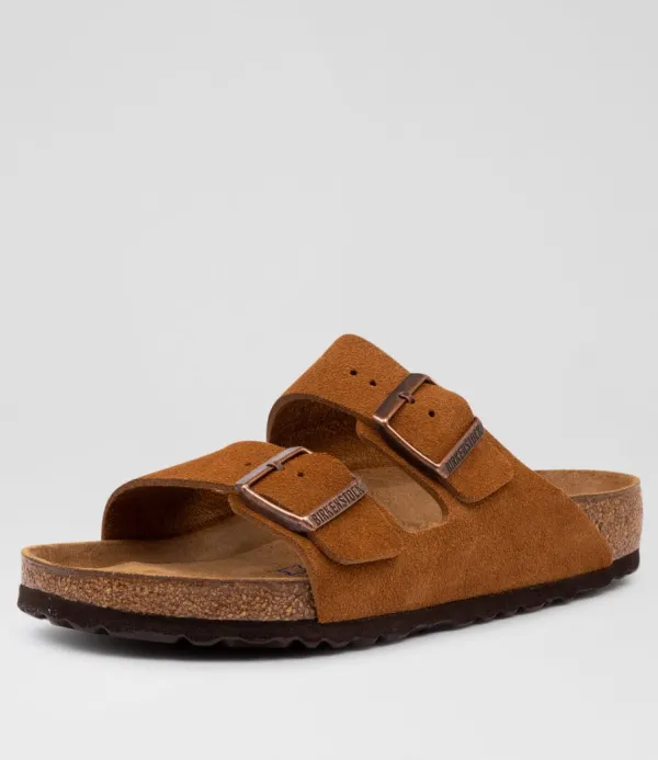 Women BIRKENSTOCK Arizona Sfb Su W Bk Mink Suede