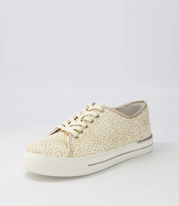 Women ZIERA Ashleen W White Multi Sneakers