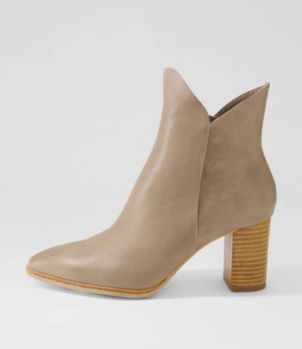 Women DJANGO & JULIETTE Astronomy Smoke Leather Ankle Boots