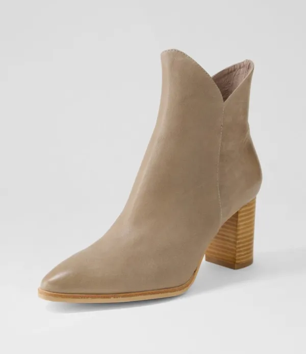 Women DJANGO & JULIETTE Astronomy Smoke Leather Ankle Boots