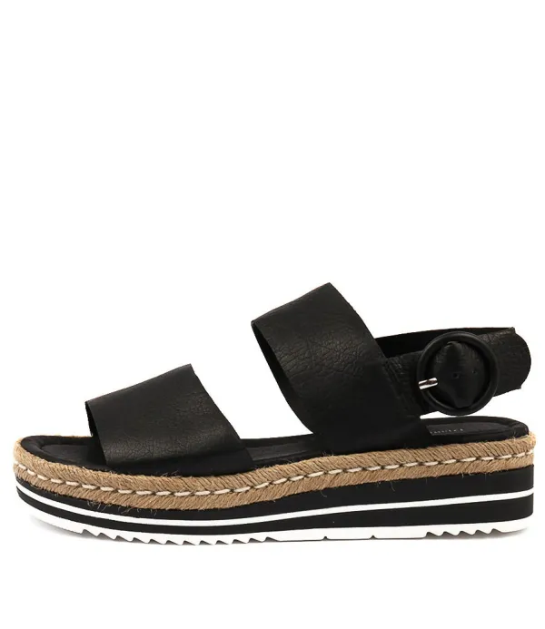 Women DJANGO & JULIETTE Atha Lrg Black Leather