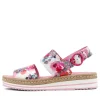 Women DJANGO & JULIETTE Atha Poppy Print Leather Espadrilles